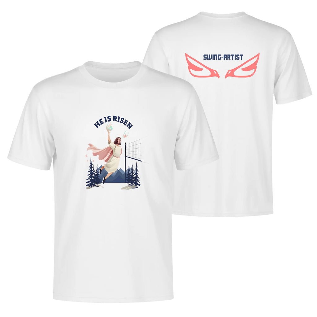 Swing-artist, He is Risen Volleyball T Shirt