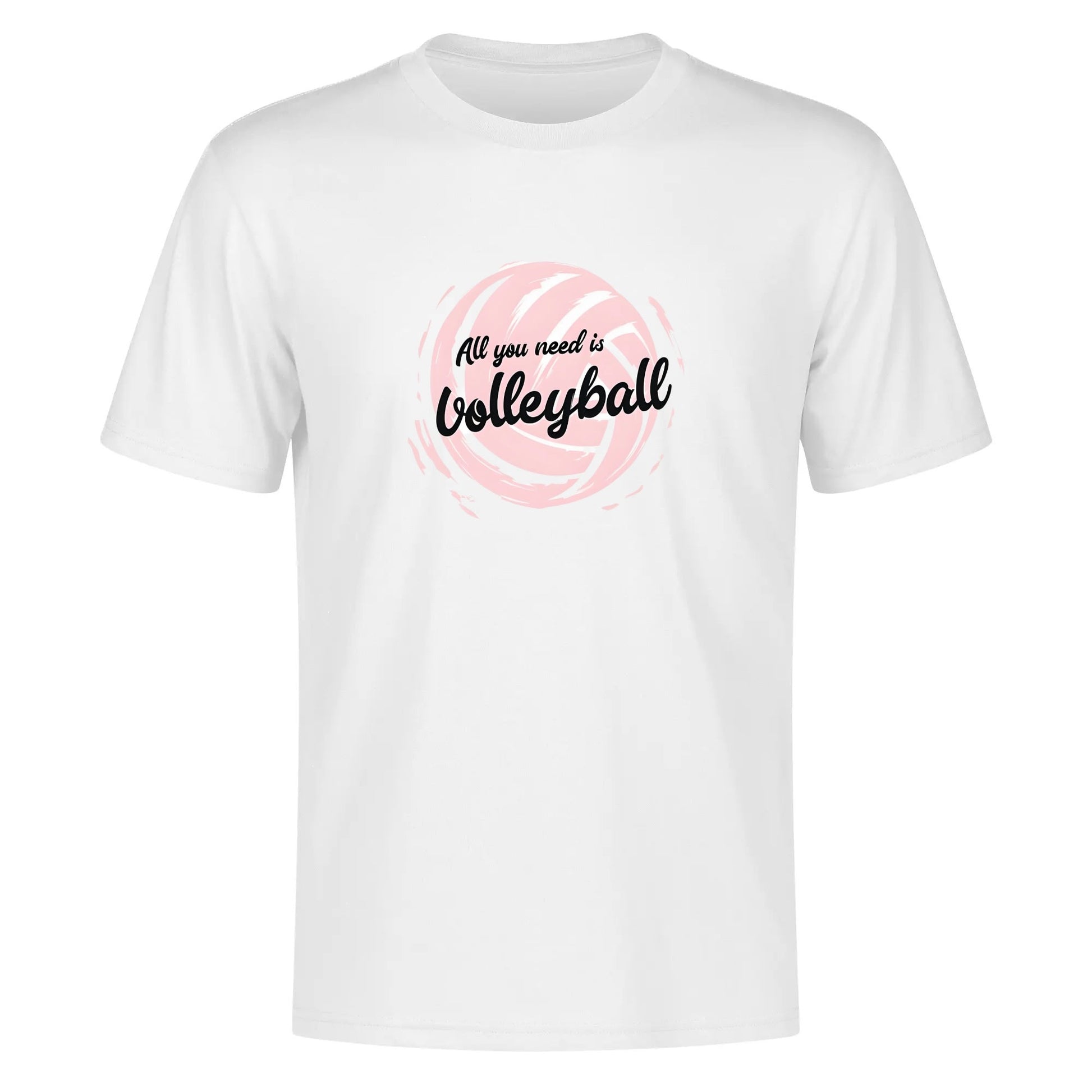 Swing Artist Volleyball Love T-Shirt: Unisex Comfortable Fit for Players & Fans