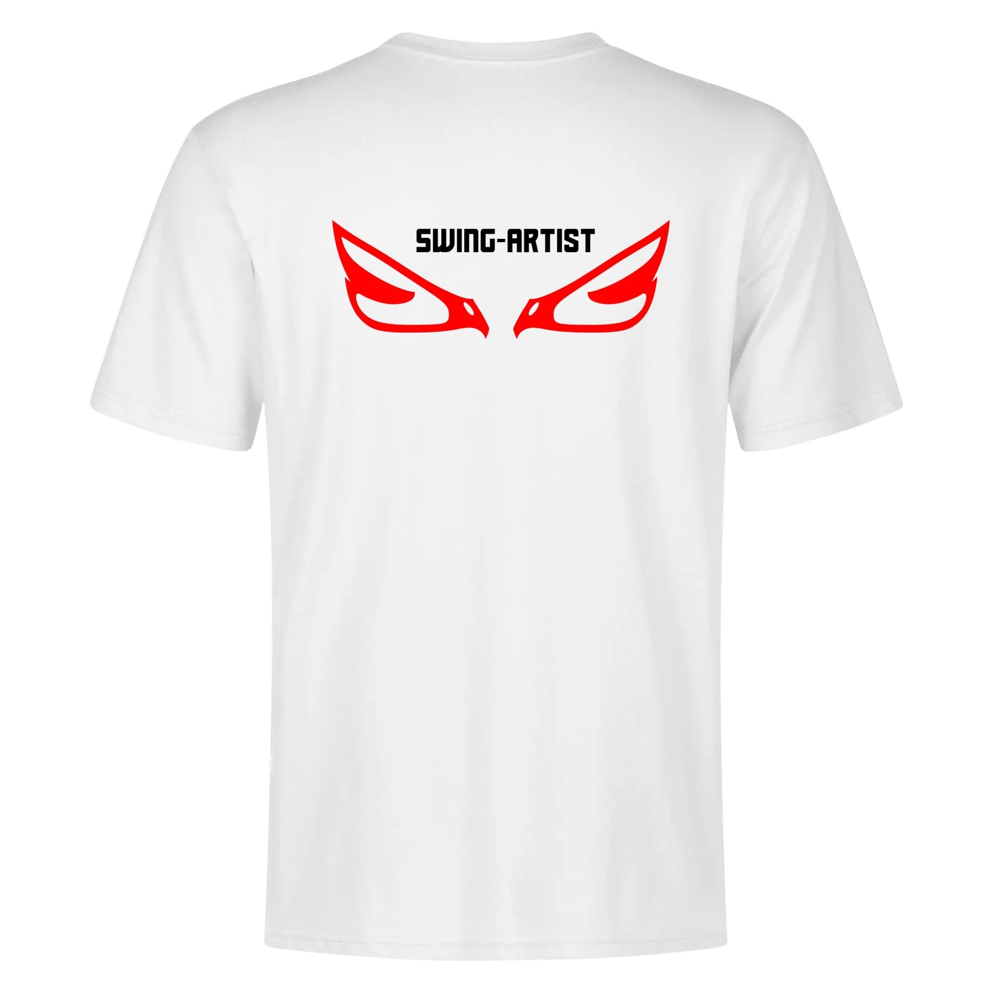 Swing Artist Tee: Comfortable, Funny Monster Block Graphic T-Shirt