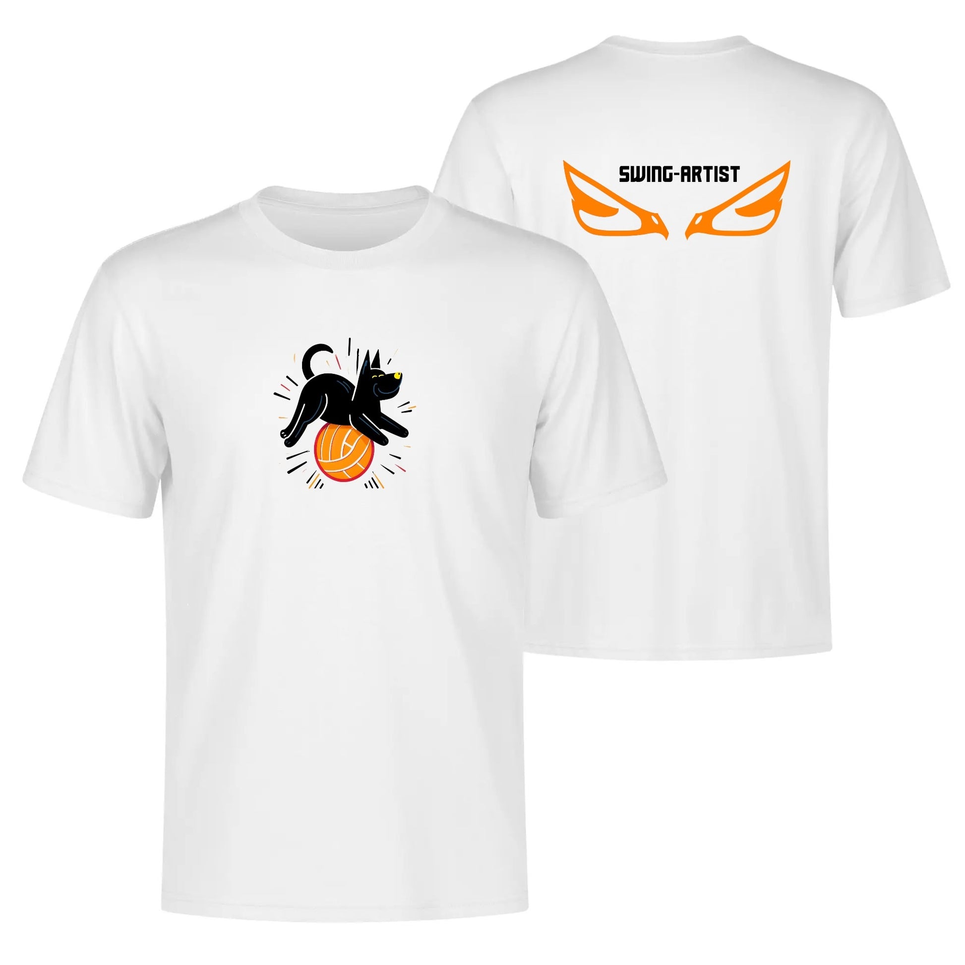 Swing-artist, Dog and Roll Volleyball T Shirt