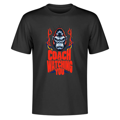 Coachs Eye on You: Swing Artists Vintage Gorilla Volleyball T-Shirt