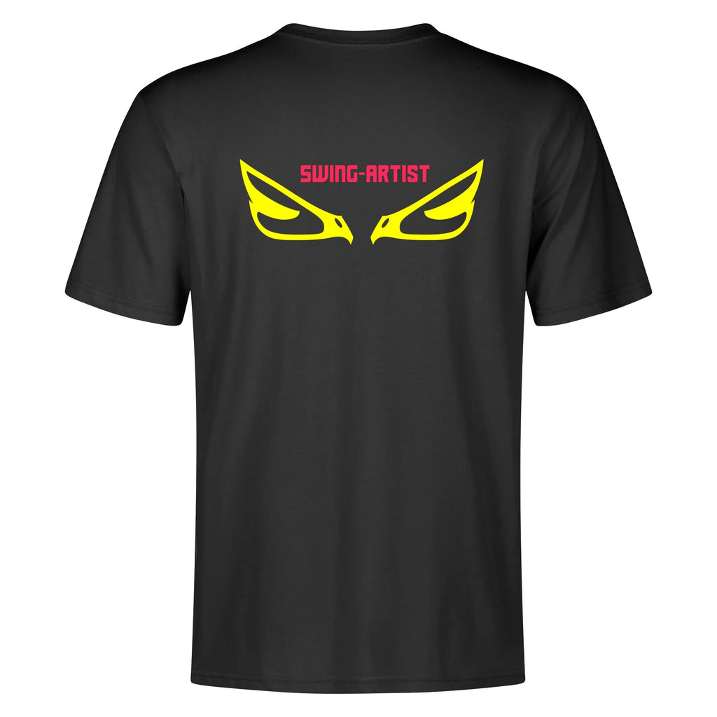 Swing-artist, artoon Sloth Volleyball Hero In Pop Art Style tee